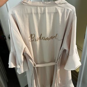 Bridesmaid robe